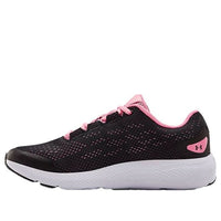 (GS) Under Armour Charged Pursuit 2 'Black Pink' 3022860-002