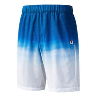 FILA Woven Shorts Sports Printing Blue A11M033361F-DB