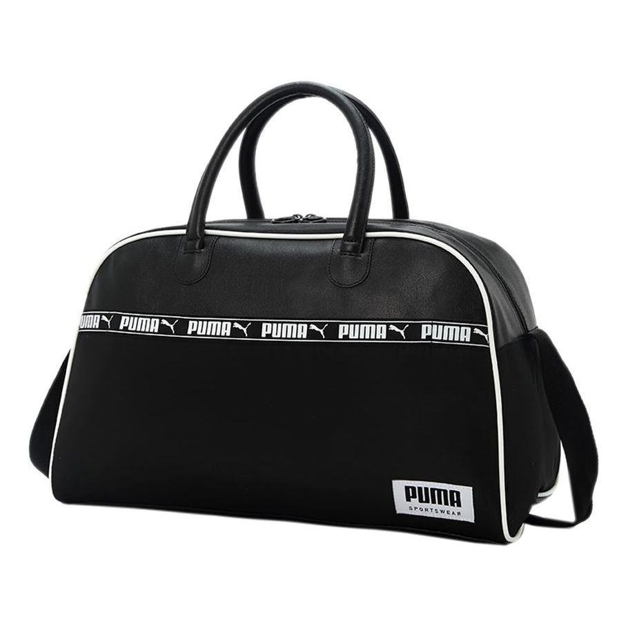 PUMA Campus Grip Bag 'Black White' 077433-01