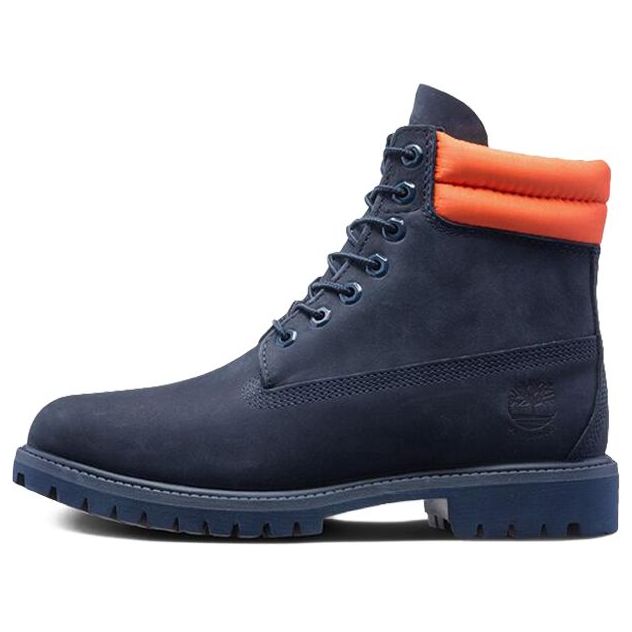 Timberland 6 Inch Premium Waterproof Boot 'Black Red' A1QH3