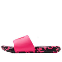 (WMNS) Under Armour Ansa Regrind Slide 'Gala Black Camo' 3024797-601