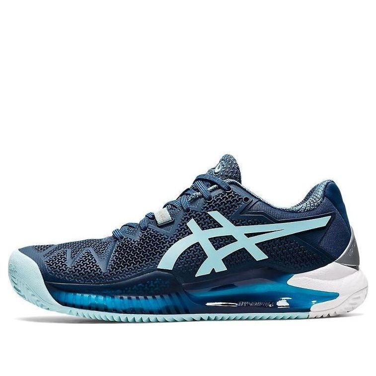 (WMNS) ASICS Gel Resolution 8 Clay 'Light Indigo Clear Blue' 1042A070-406