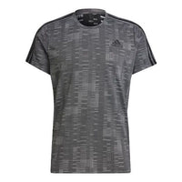 adidas Running Sports Round Collar Male Black GK5748