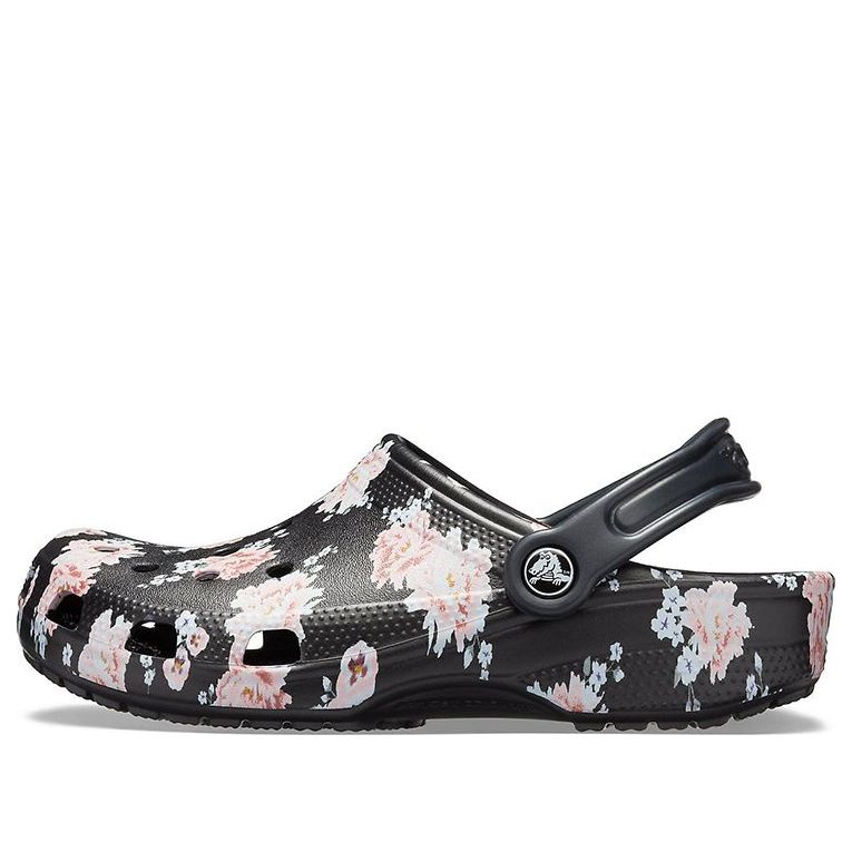 Crocs Classic Printed Clogs 'Black Pink' 205838-97J