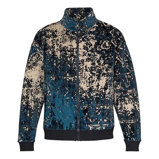 LOUIS VUITTON LV Persian Carpet Jacquard Sports Top (Official Website Limited) For Men Blue 1A5VH