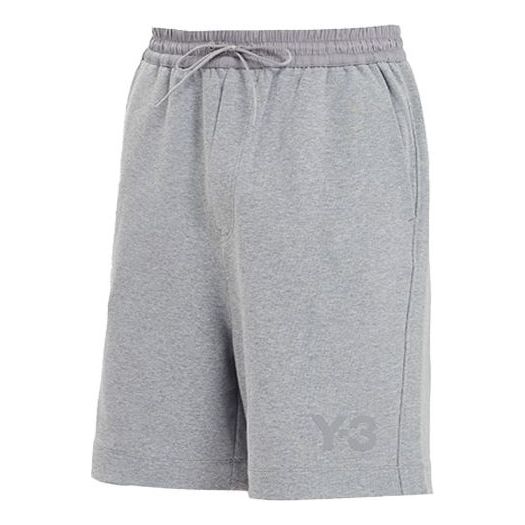adidas Y-3 Classic Terry Shorts Asia Sizing 'Grey Heather' GK4542
