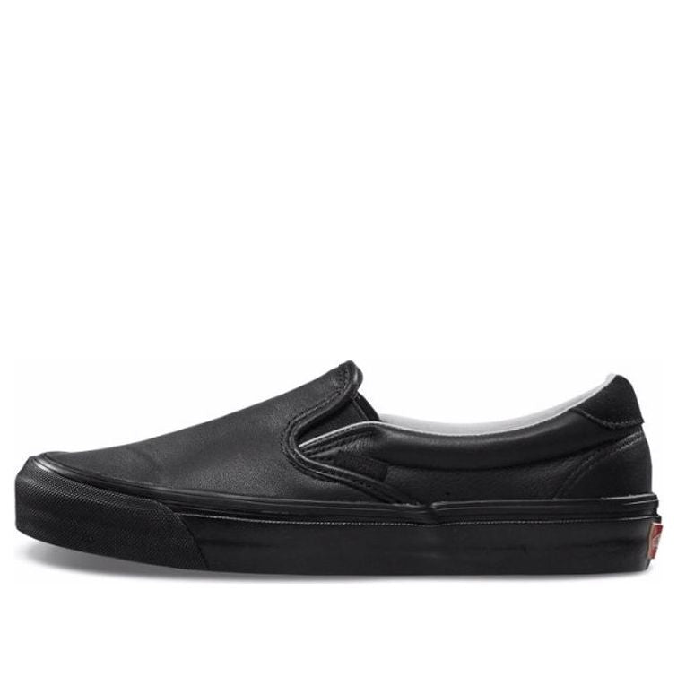 Vans OG Slip-On 59 LX Leather Suede 'Black' VN0A38FZ69E