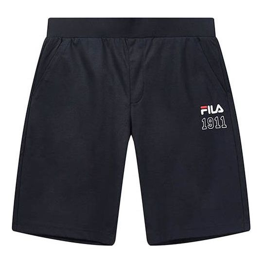 FILA Knit Loose Casual Outdoor Sports Shorts Blue F11M028618F-NV