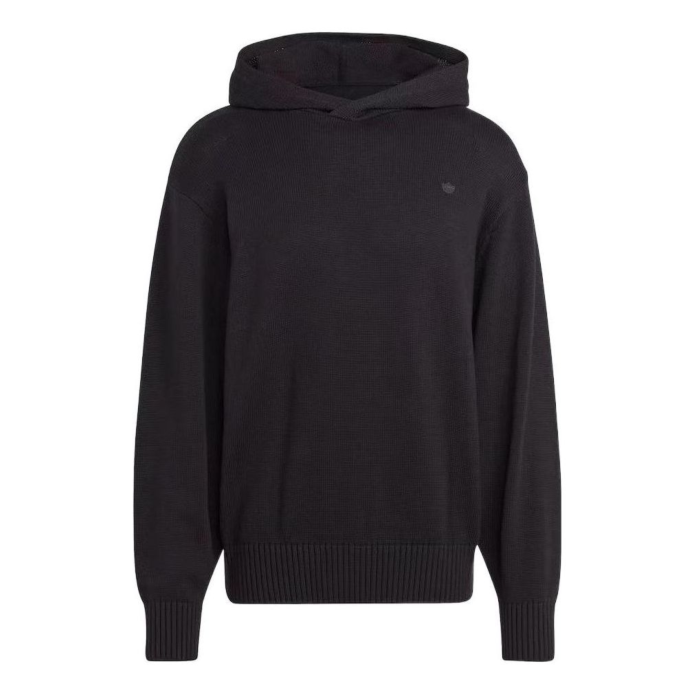 adidas Premium Knit Hoodie 'Black' HR8678
