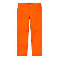 Supreme FW19 Week 1 Work Pant Long Pants Unisex Orange SUP-FW19-128