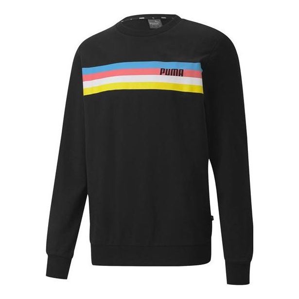 PUMA Regular Crewneck Sweaters 'Black' 585056-01