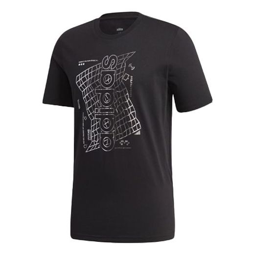 Men's adidas Training Sports Black T-Shirt GD5922