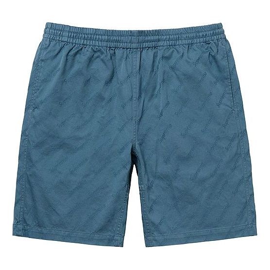 Supreme FW19 Week 1 Jacquard Logos Twill Short logo SUP-FW19-138