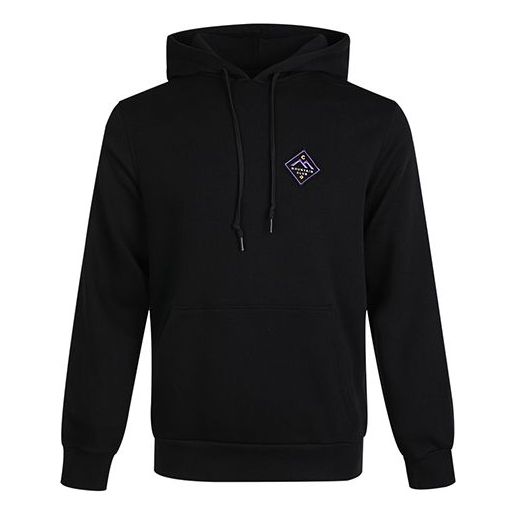 Converse Mountain Club Patch Pullover Hoodie Asia Sizing 'Black' 10021573-A01