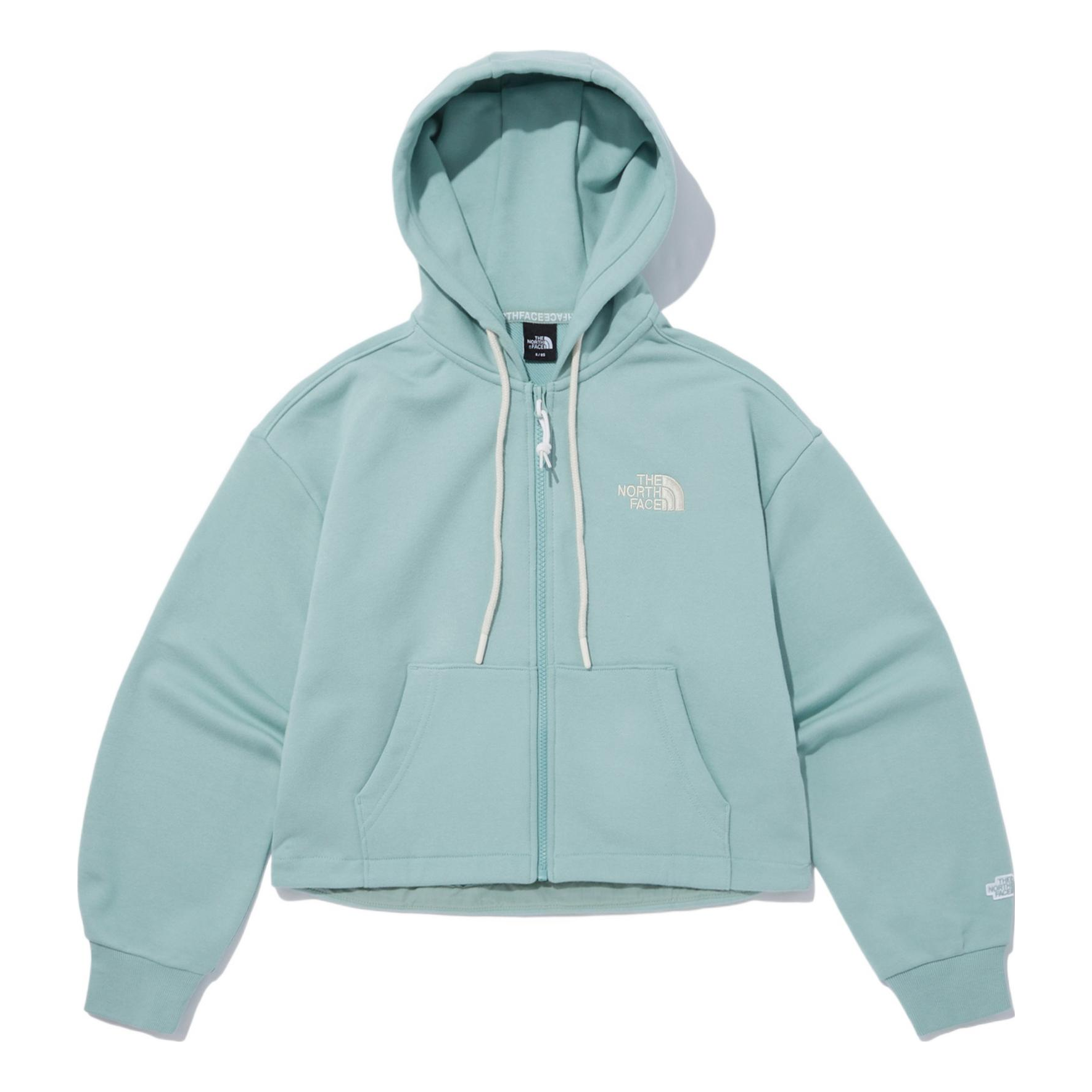(WMNS) THE NORTH FACE Essential Hooded Zip Up Jacket 'Teal' NJ5JN81C