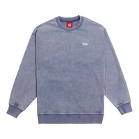 KITH x Coca Cola Crossover Small KITH Logo Distress Round Neck Washed Blue KHW2136-109
