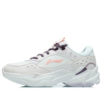 (WMNS) Li-Ning Retro Sport Leisure 'White Pink' AGCR334-3