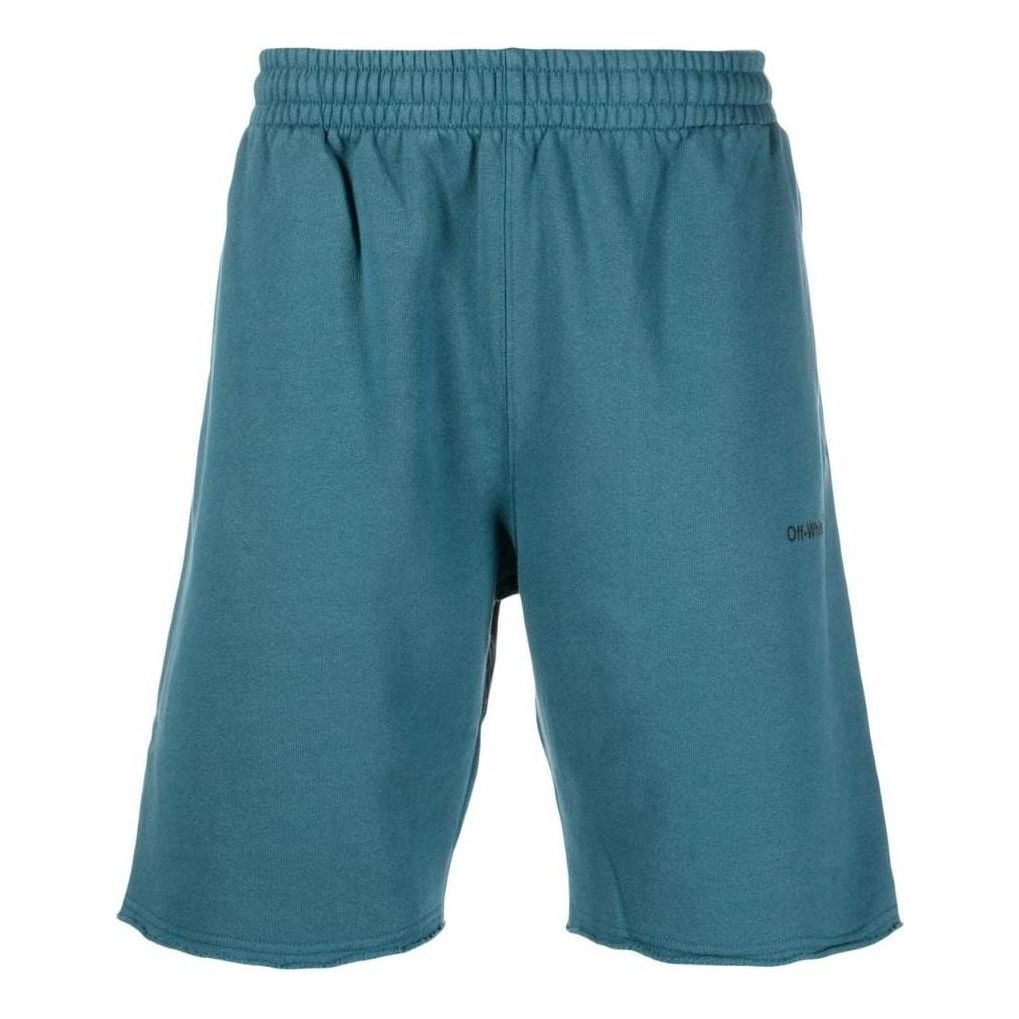 Off-White Logo Track Pants 'Green' OMCI006S22FLE0034810