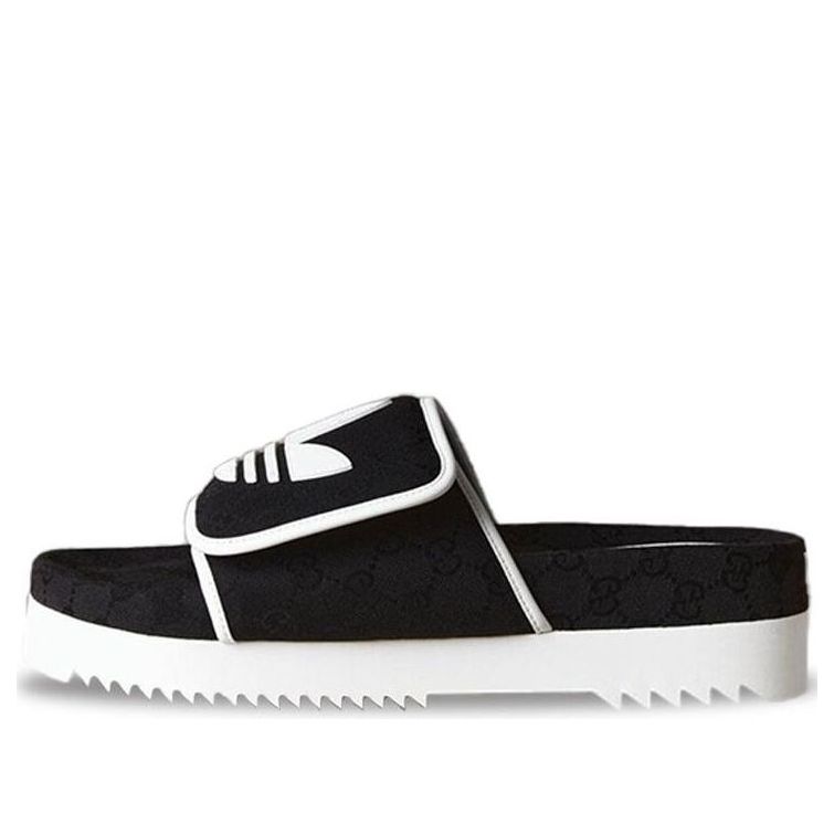 adidas Gucci x Slide Sandal 'Black GG Monogram' IE2275