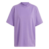 (WMNS) adidas by Stella McCartney Logo Tee 'Purple' IA1514