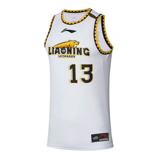 Li-Ning CBA Allen Guo Liaoning Flying Leopards Jersey 'White' AAYR641-1