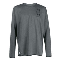 Men's PALM ANGELS Round Neck Long Sleeves Gray PMAB015S19590071-0710