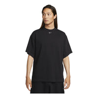 Nike Solo Swoosh Heavyweight Short Sleeve Tee 'Black' FB7866-010