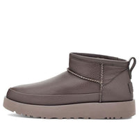 (WMNS) UGG Classic Sugar Ultra Mini 'Grey' 1121618-TCLD