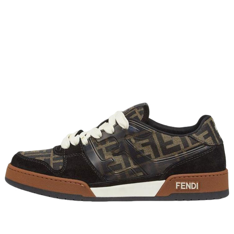 Fendi SS26 Match Trainers 'Brown' 7E1688AQ6IF1PXA