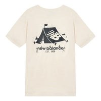 New Balance Safari T-Shirt Asia Sizing 'Cream White' AMT12356-PLW