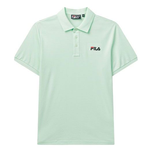 FILA Logo Bee Embroidered Short Sleeve polo Green F11M028126F-LG