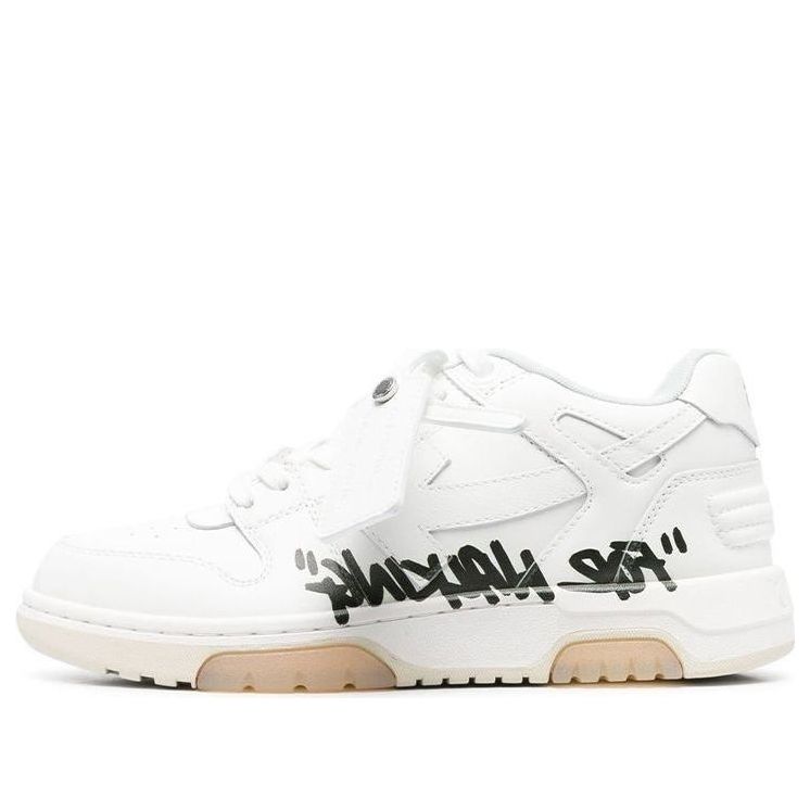 (WMNS) Off-White Out Of Office Low "For Walking" Sneaker 'White Black' OWIA259C99LEA0040110