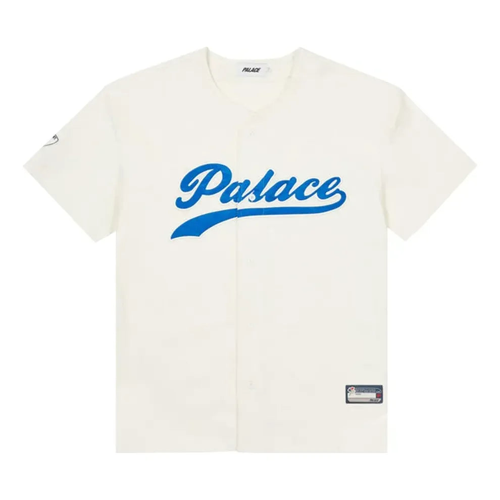 Palace FW22 Cord Baseball Jersey 'Stone' P23ES011