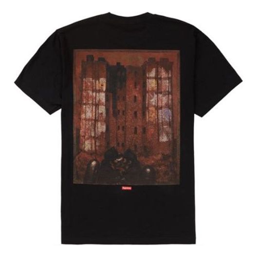 Supreme FW19 Week 12 x Martin Wong Big Heat Black Tee SUP-FW19-1067