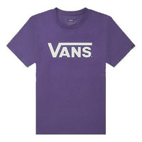 Vans Athleisure Casual Sports Short Sleeve Couple Style Purple VN0A4MM630X