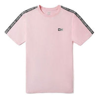 (WMNS) Vans Alphabet Printing Side Short Sleeve Pink VN0A4MN2P8A