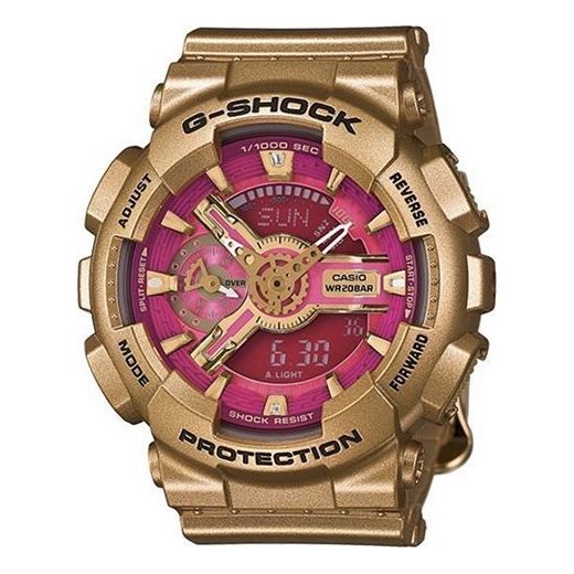 CASIO G-Shock Analog-Digital 'Pink Gold' GMA-S110GD-4A1