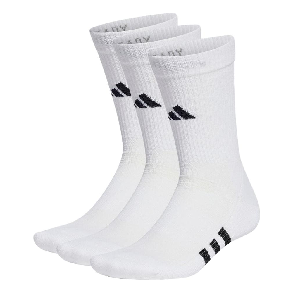 adidas Performance Cushioned Crew Socks 3 Pairs 'White' HT3452