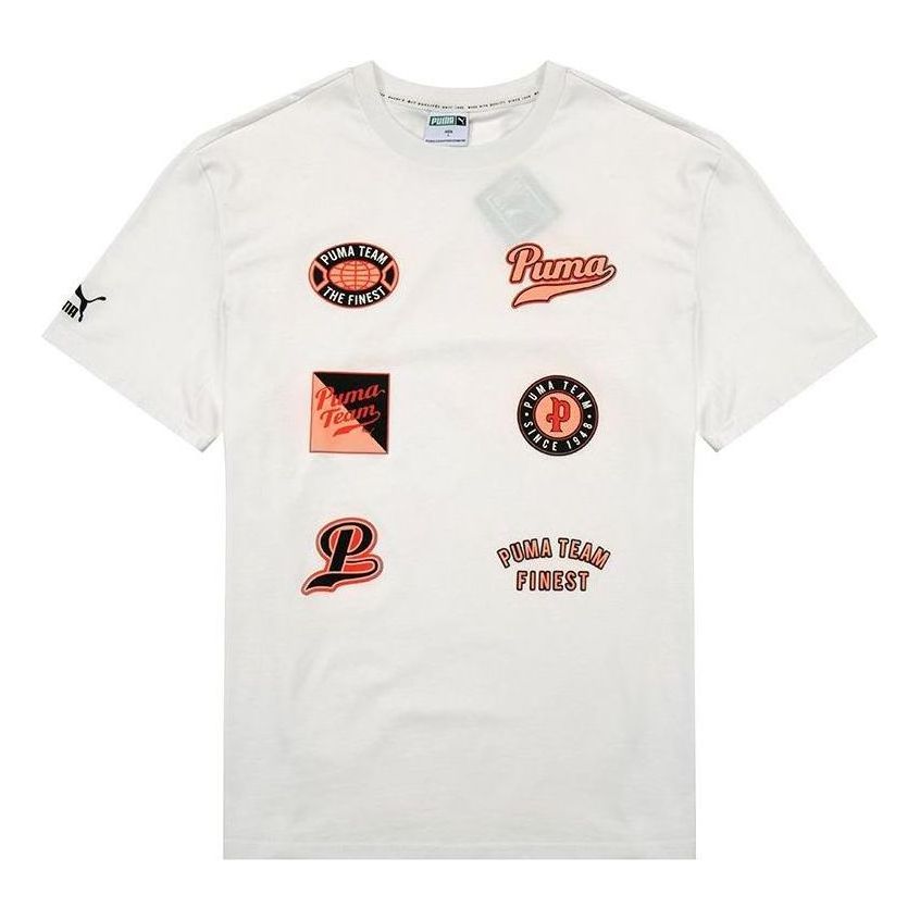 PUMA Team Statement Short Sleeve 'White' 536921-65