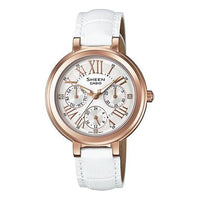 CASIO Female Japan / South Korea Fashion White SHE-3034GL-7AU