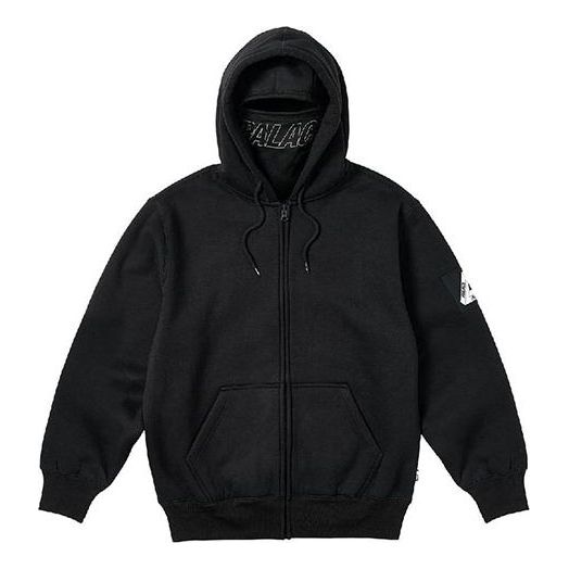 Palace Facemask Shearling Thermal Hood 'Black' P23CS220