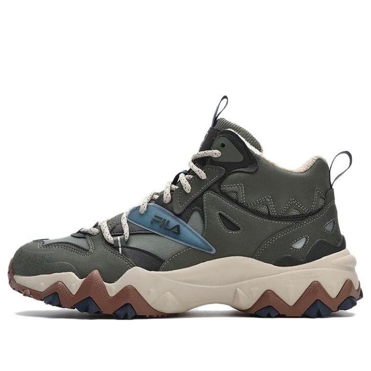 FILA Vintage Sport Sneakers 'Olive Green White' F12M342127FMP