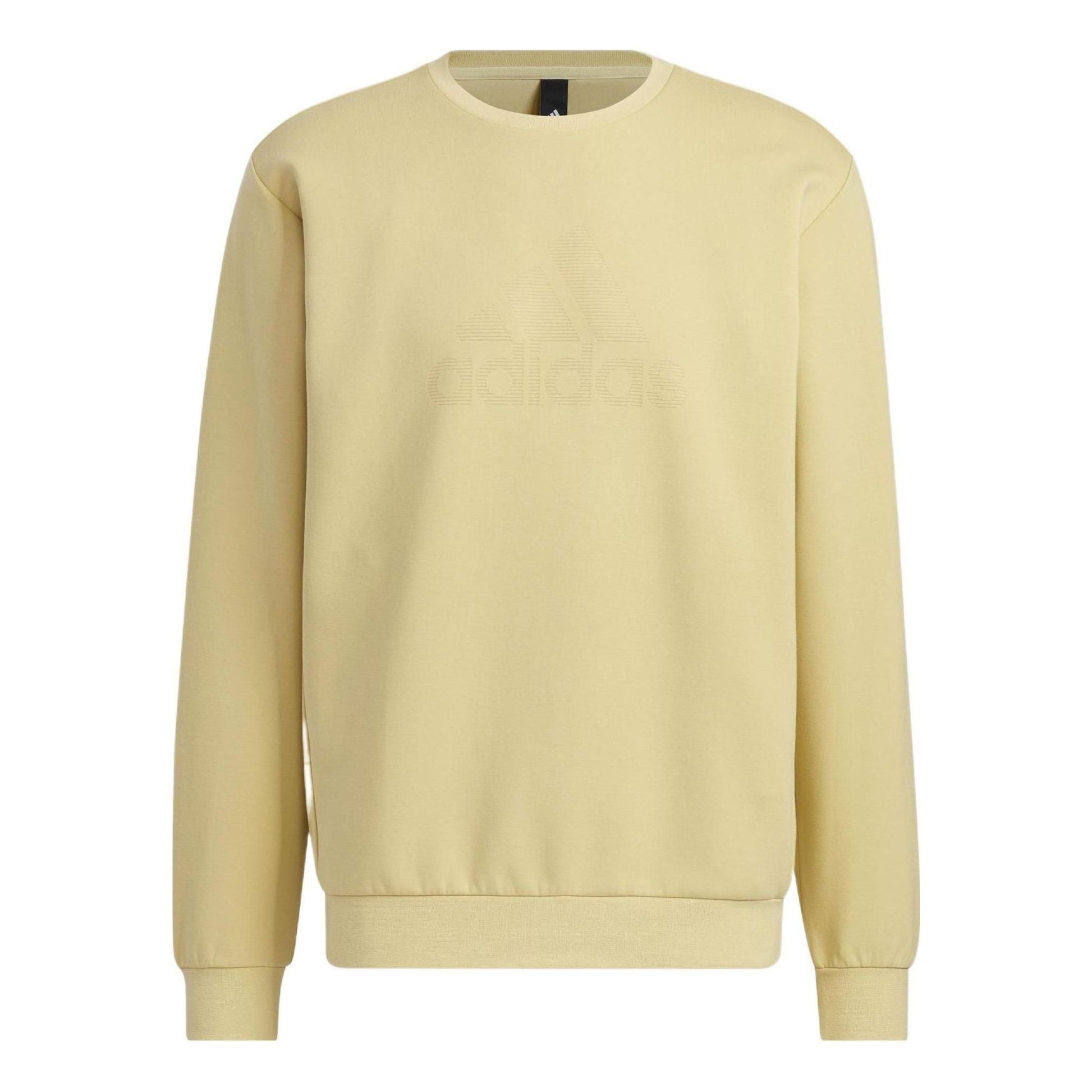adidas Tech Logo Sweatshirt 'Tan' HY5840