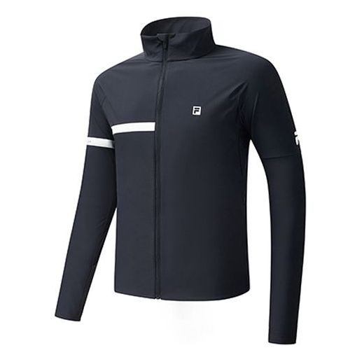 FILA ATHLETICS Professional Sports Jacket Navy Blue A11M021503F-NV