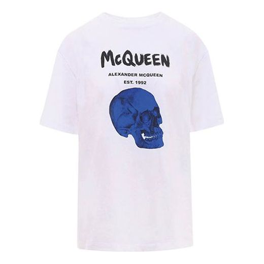 Alexander McQueen SS21 Printing White 668431-QZADQ-0933