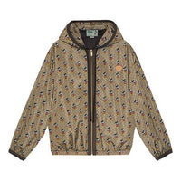 (WMNS) Gucci x Disney Mickey Printed Nylon Jacket For Dark-Curry 605445-XJB9M-2100