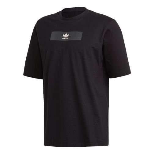adidas originals 3-StripesTee Sports Short Sleeve Black DW5620