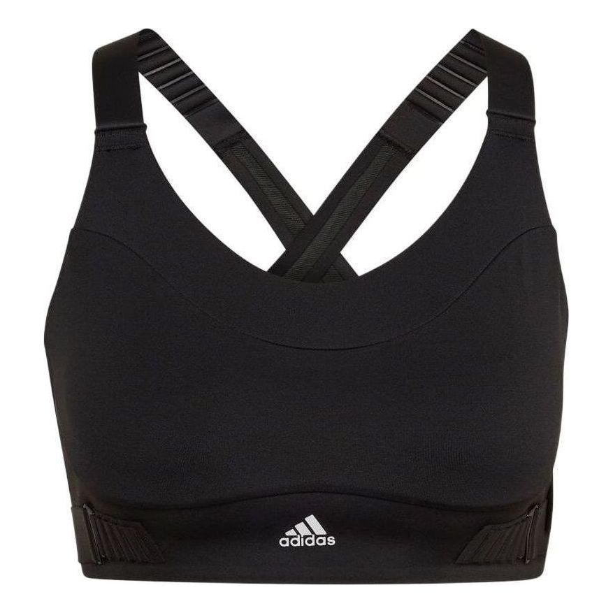 (WMNS) adidas FastImpact Luxe Run High-Support Bra Asia Sizing 'Black' HA0071