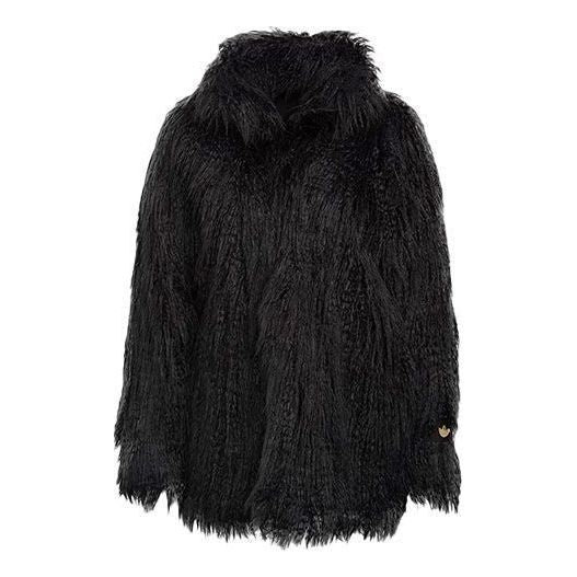(WMNS) adidas Originals Fur Jackets 'Black' HG6678