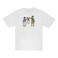 New Balance x ZERO PER ZERO Crossover Athleisure Casual Sports Short Sleeve Couple Style White NEA3V953-WT